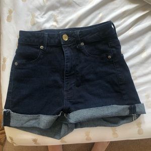 American Eagle super stretch high waisted shorts